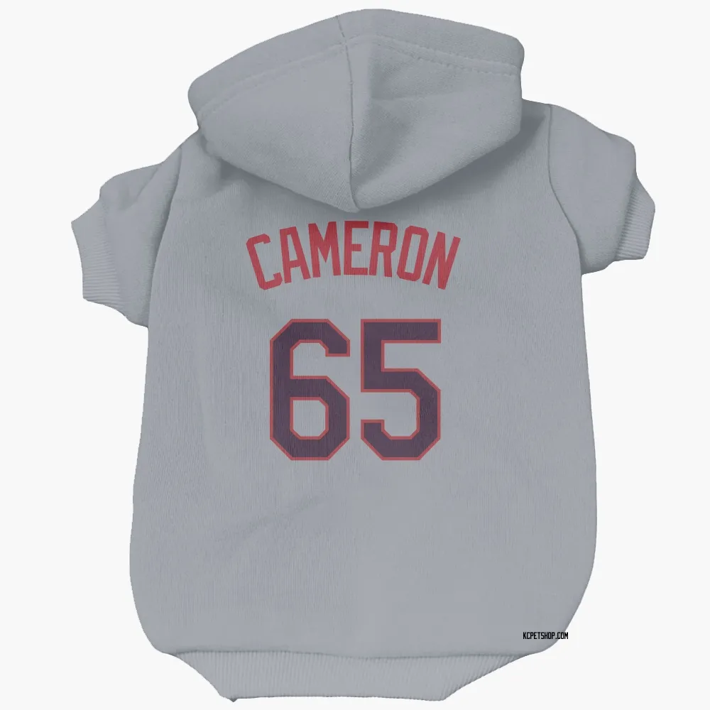 Kansas City Royals Noah Cameron Gray Pet Hoodie for Dog & Cat