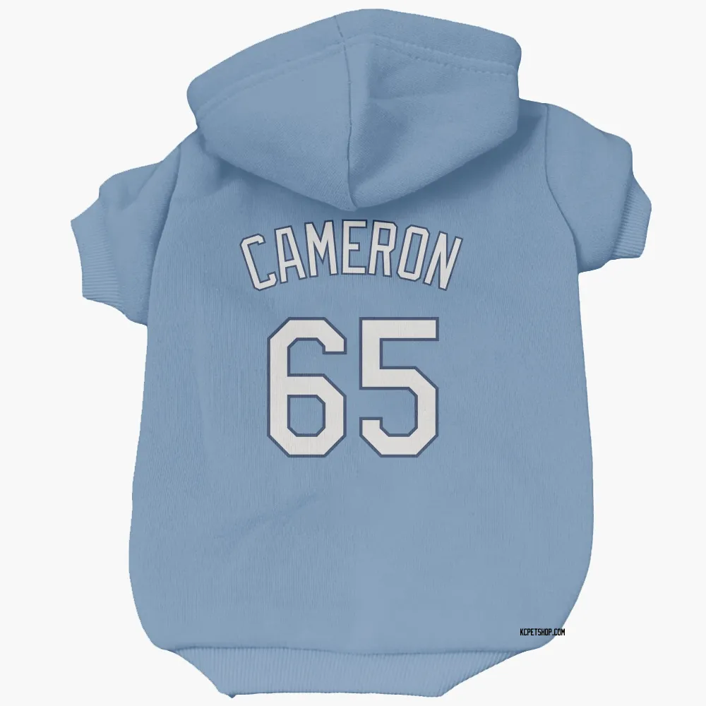 Kansas City Royals Noah Cameron Light Blue Pet Hoodie for Dog & Cat