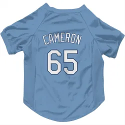Kansas City Royals Noah Cameron Light Blue Pet Jersey for Dog & Cat