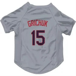 Kansas City Royals Randal Grichuk Gray Pet Jersey for Dog & Cat