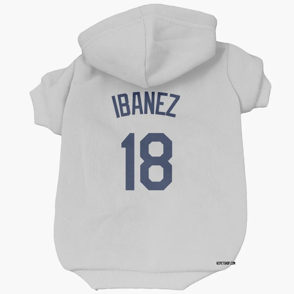 Kansas City Royals Raul Ibanez Pet Hoodie for Dog & Cat