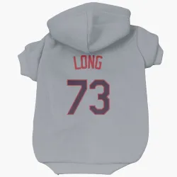 Kansas City Royals Sam Long Gray Pet Hoodie for Dog & Cat