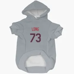 Kansas City Royals Sam Long Gray Pet Hoodie for Dog & Cat