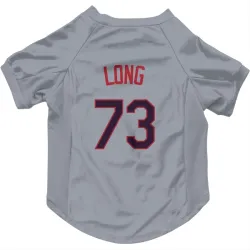 Kansas City Royals Sam Long Gray Pet Jersey for Dog & Cat