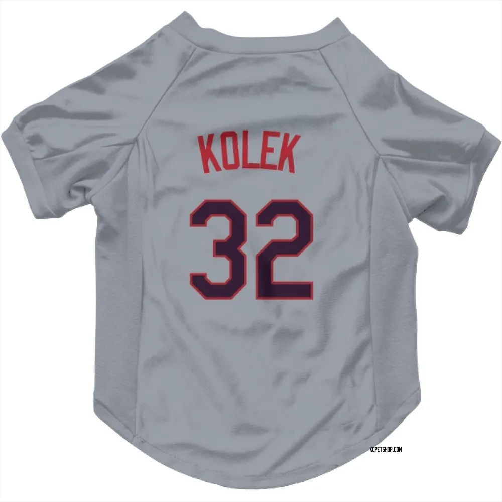 Kansas City Royals Stephen Kolek Gray Pet Jersey for Dog & Cat