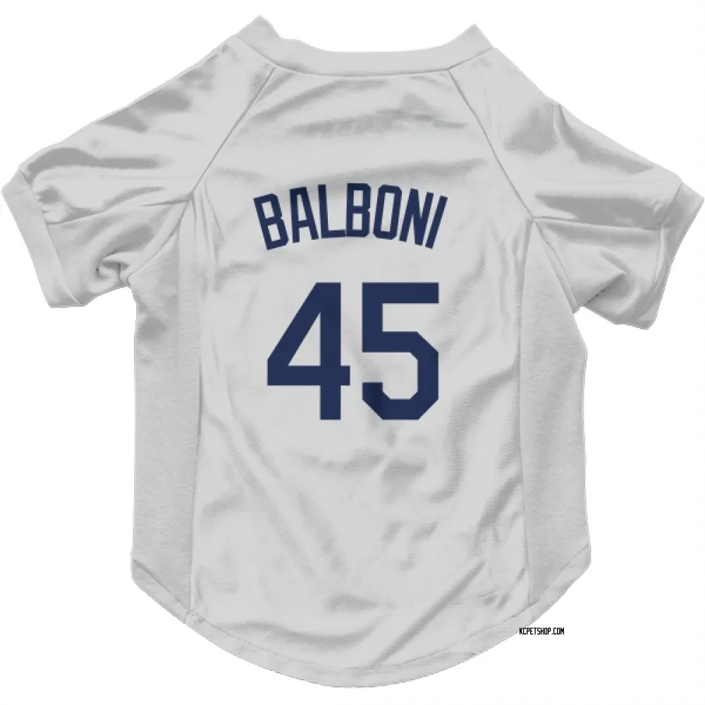 Kansas City Royals Steve Balboni Pet Jersey for Dog & Cat