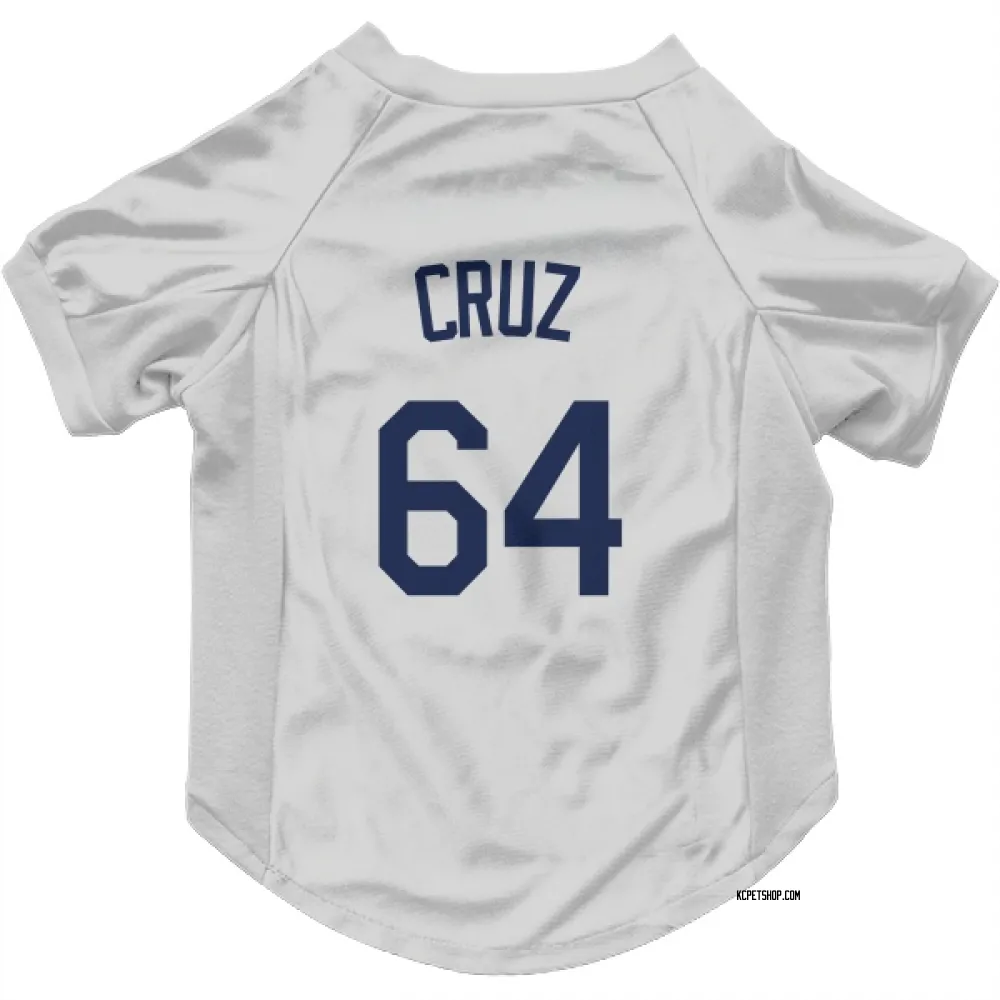 Kansas City Royals Steven Cruz Pet Jersey for Dog & Cat