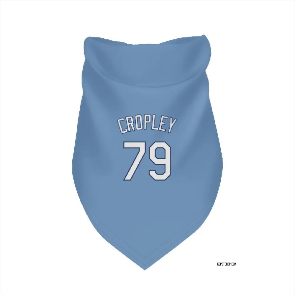 Kansas City Royals Tyler Cropley Light Blue Pet Bandana for Dog & Cat