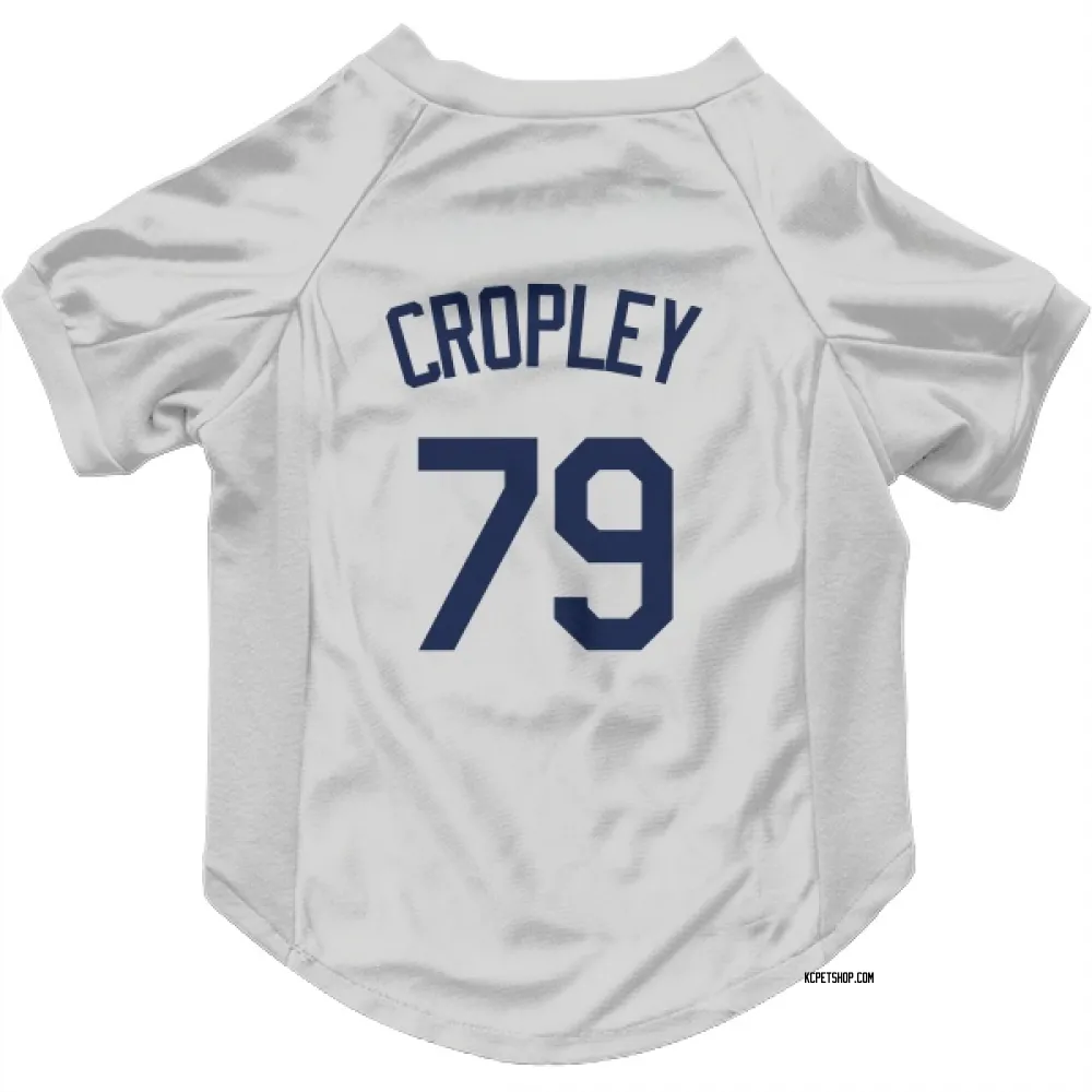 Kansas City Royals Tyler Cropley Pet Jersey for Dog & Cat