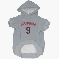 Kansas City Royals Vinnie Pasquantino Gray Pet Hoodie for Dog & Cat
