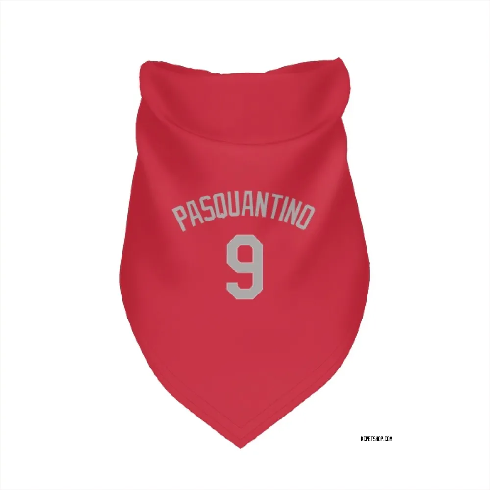 Kansas City Royals Vinnie Pasquantino Red Gray Pet Bandana for Dog & Cat