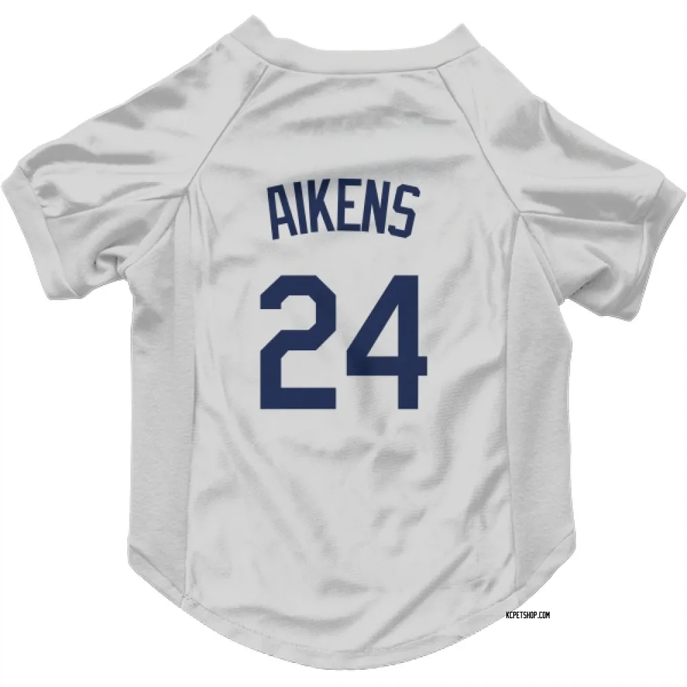 Kansas City Royals Willie Aikens Pet Jersey for Dog & Cat