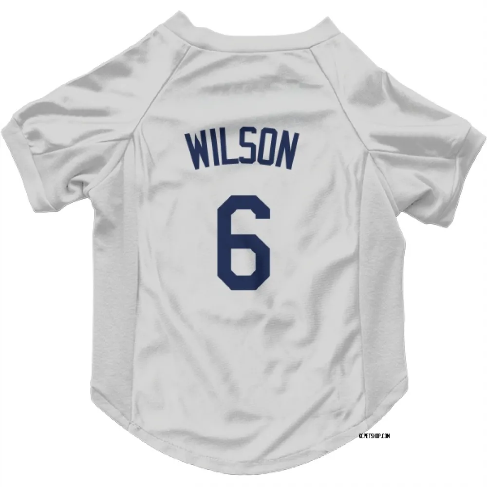 Kansas City Royals Willie Wilson Pet Jersey for Dog & Cat