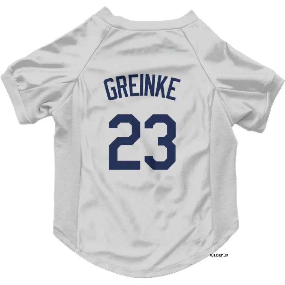 Kansas City Royals Zack Greinke Pet Jersey for Dog & Cat